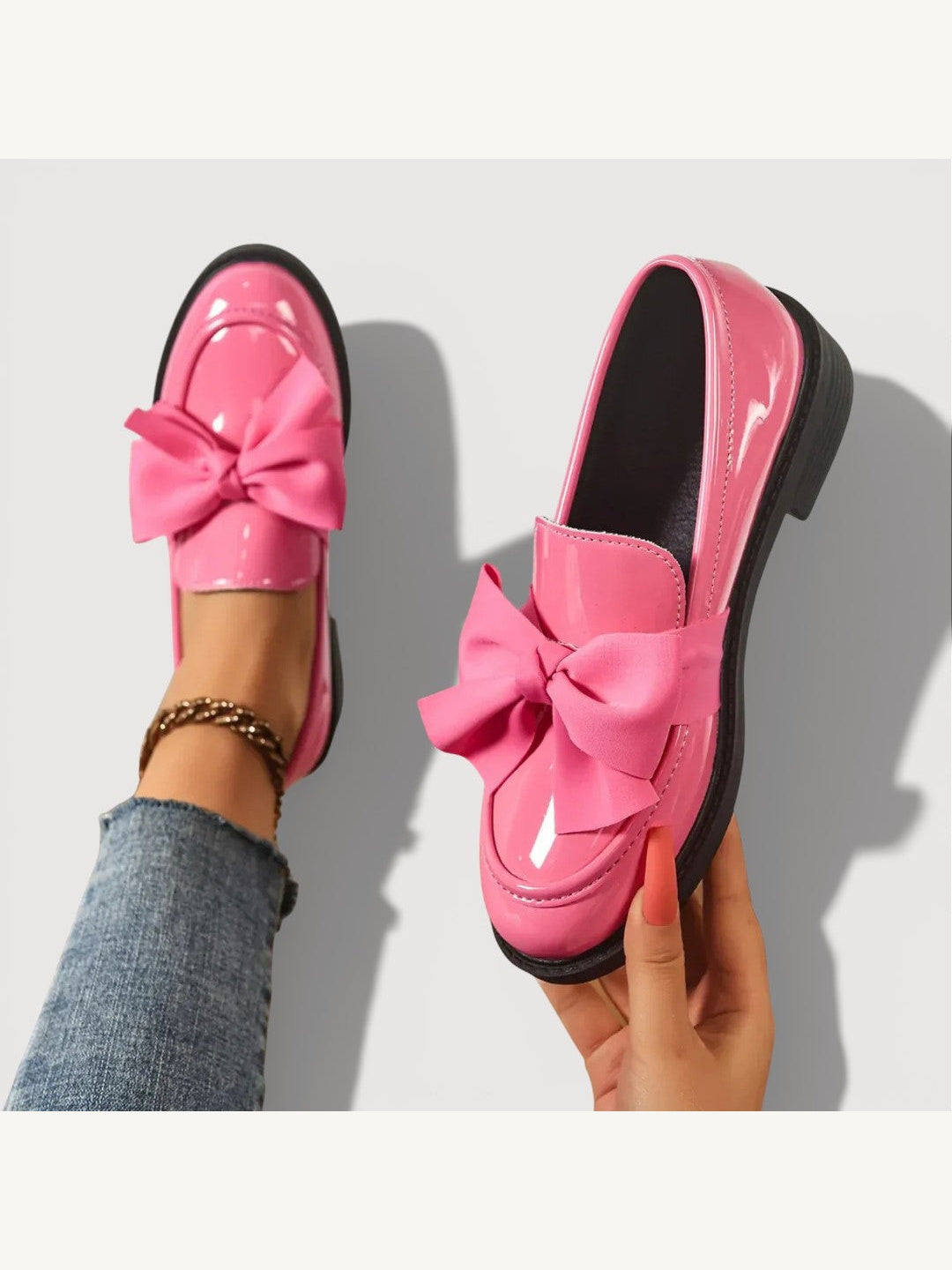 MAERYL – LOAFERS MED SLØJFE