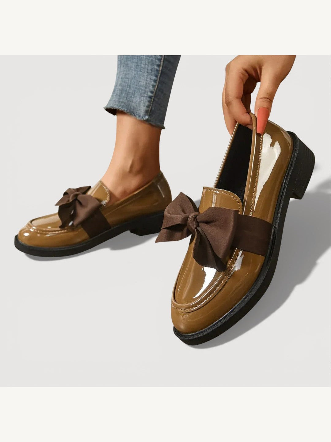 MAERYL – LOAFERS MED SLØJFE