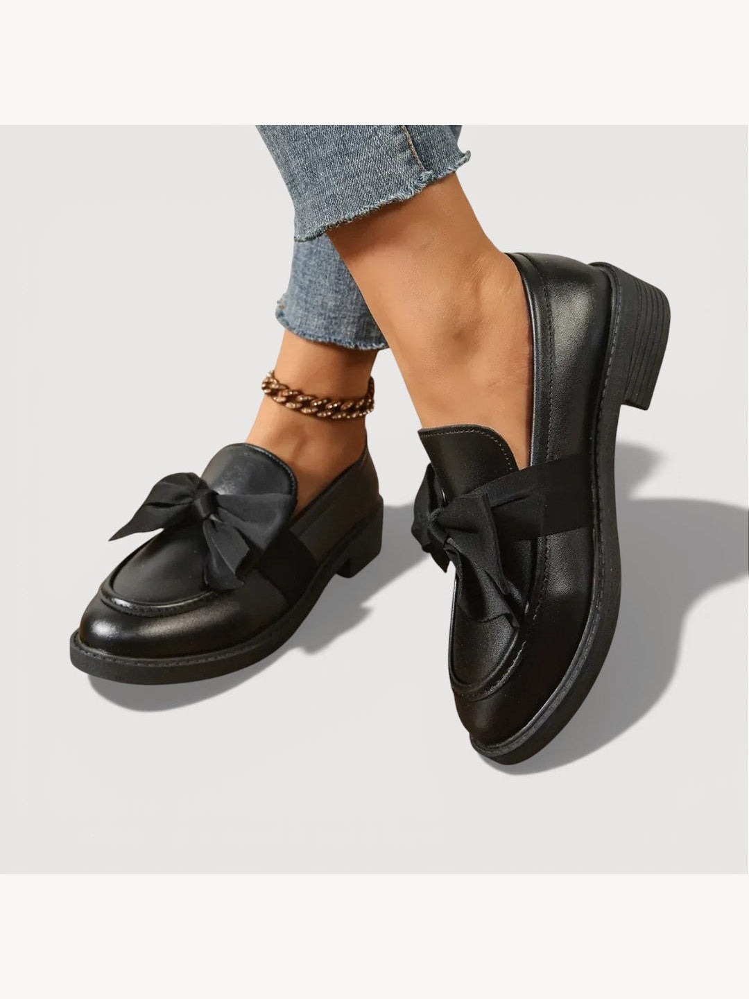 MAERYL – LOAFERS MED SLØJFE