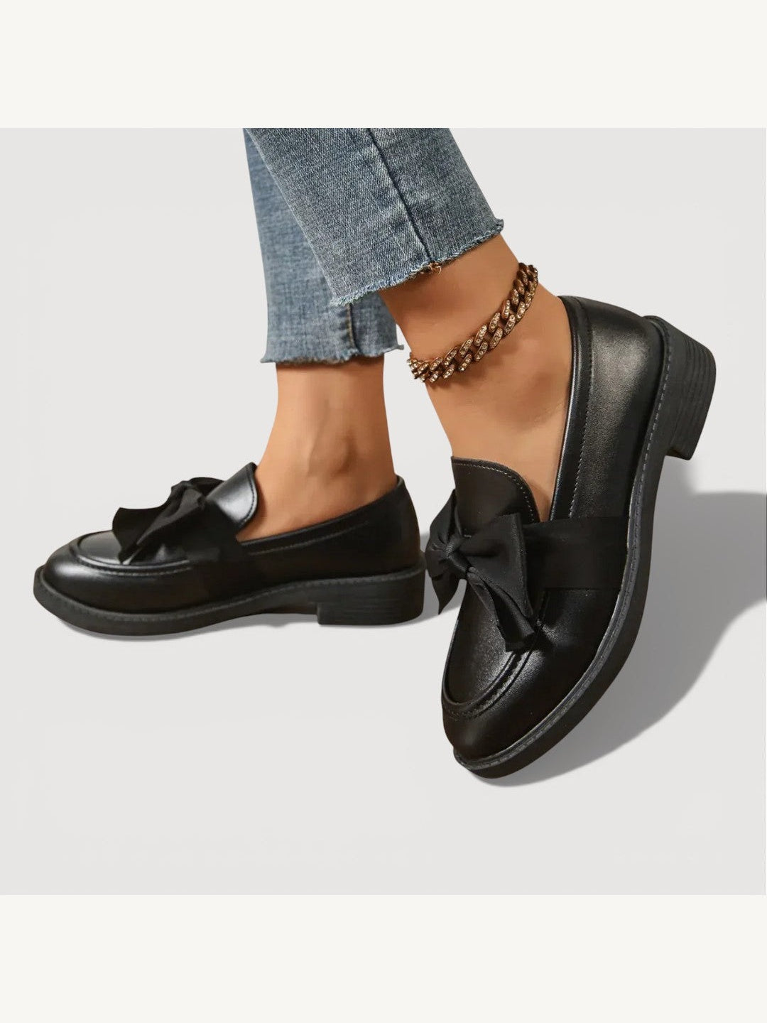 MAERYL – LOAFERS MED SLØJFE