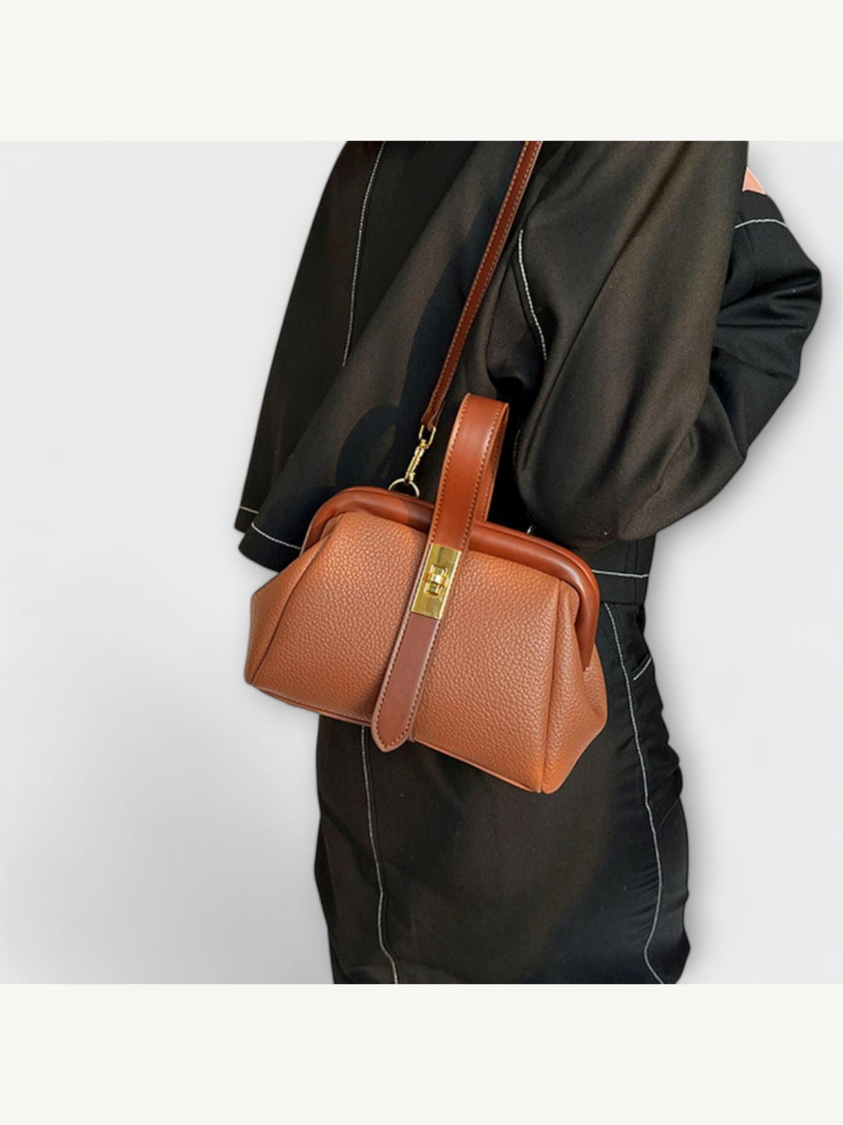 Maelis - Crossbody-taske i Vintagestil