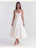 Selene | Elegant midikjole i satin