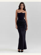 Rosalind | Elegant korset-maxikjole