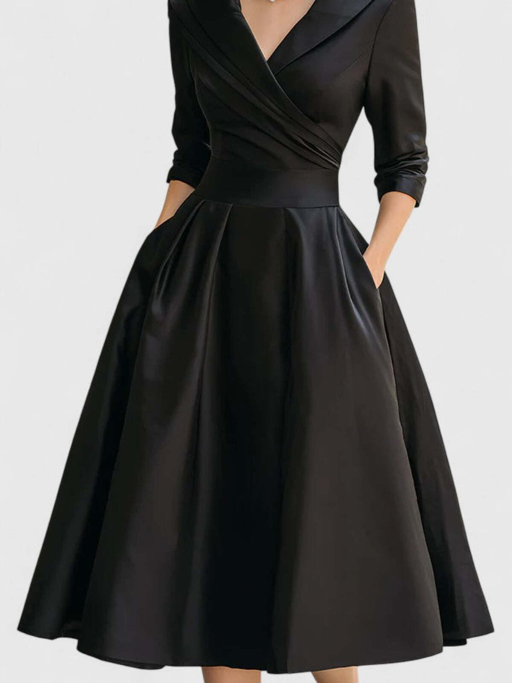 Penelope | Elegant A-formet midikjole