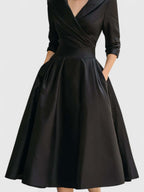 Penelope | Elegant A-formet midikjole