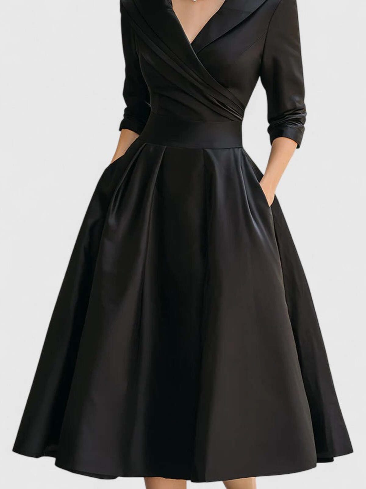 Penelope | Elegant A-formet midikjole